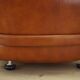 Leather armchair, Italian design, 1970s, production: Italy