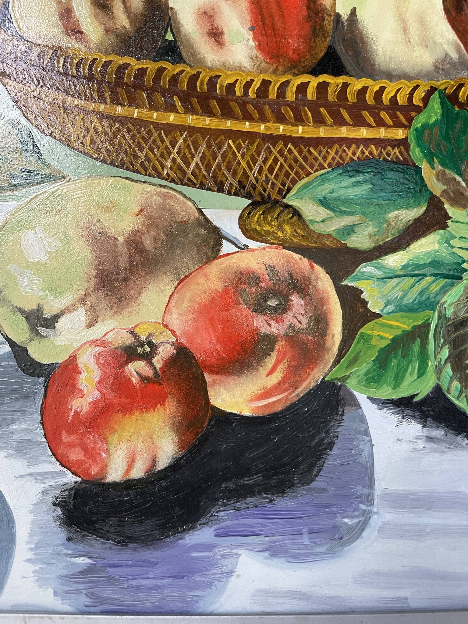 Peinture à l’huile aux fruits Fuentes