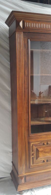 Bookcase showcase walnut end XIX