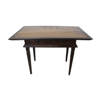 Bureau de port en bois precieux XVIIIeme