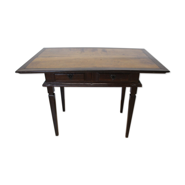 Bureau de port en bois precieux XVIIIeme