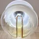 Very large vintage Italian Space Age pendant light.