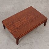 Oak coffee table, Danish design, 1970s, production: Denmark