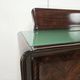Mahogany sideboard with a glass top, 1960