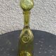 Glassblown glass decanter from the Biot collector glassworks