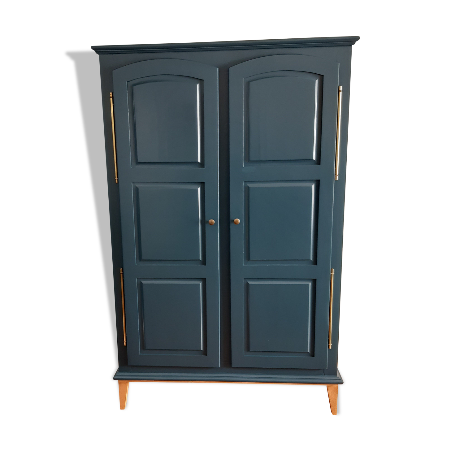 Scandinavian wardrobe wardrobe ganne blue