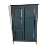 Scandinavian wardrobe wardrobe ganne blue