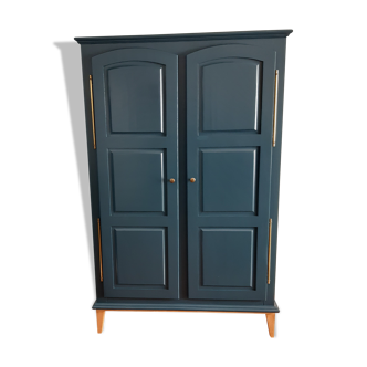 Scandinavian wardrobe wardrobe ganne blue