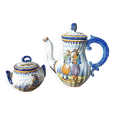 Théière Sucrier Henriot Quimper