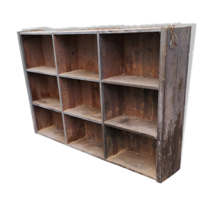 Meuble métier à casiers