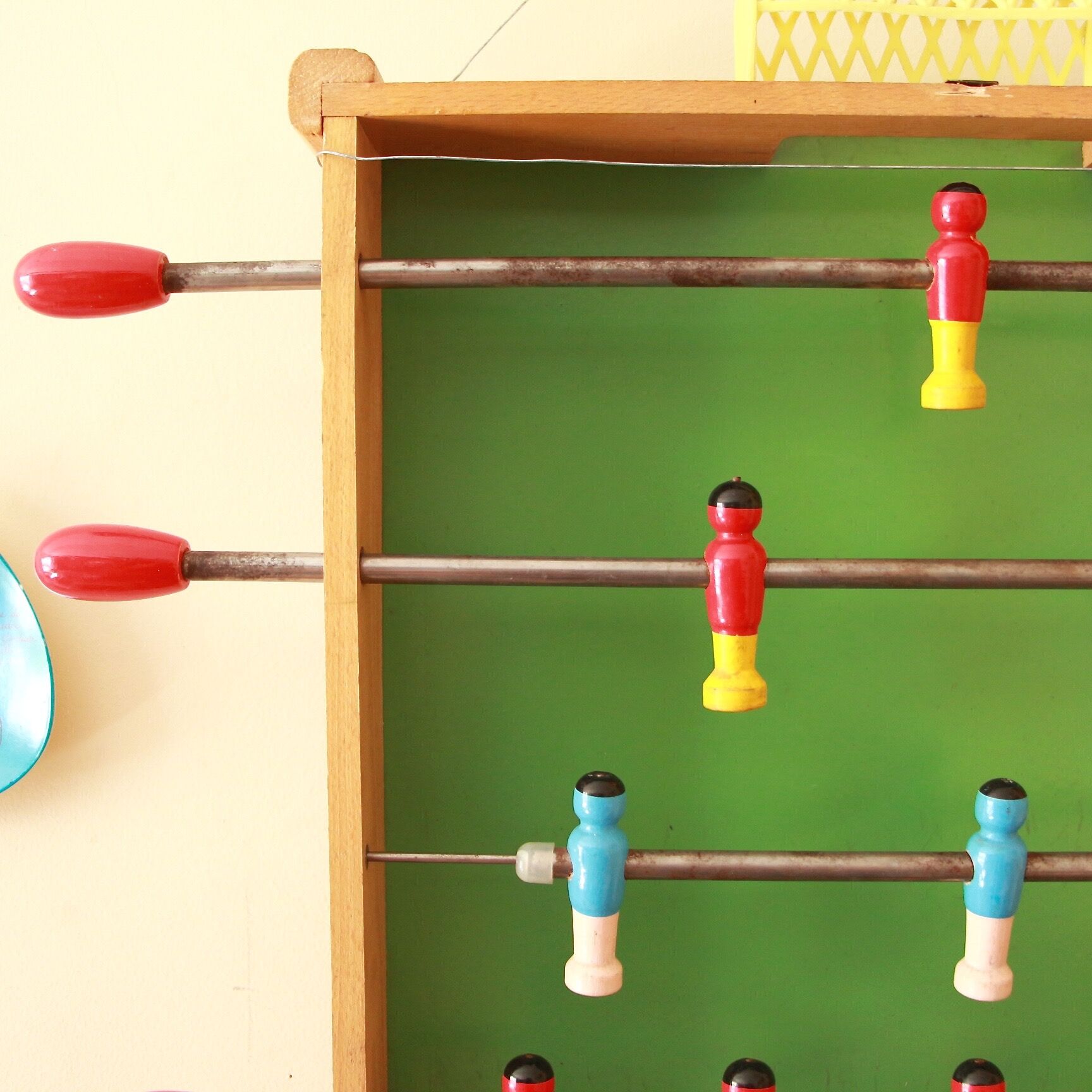 Vintage baby football folding