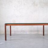 Table basse en palissandre minimaliste danoise, années 1960