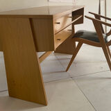 Scandinavian vintage desk and armchair