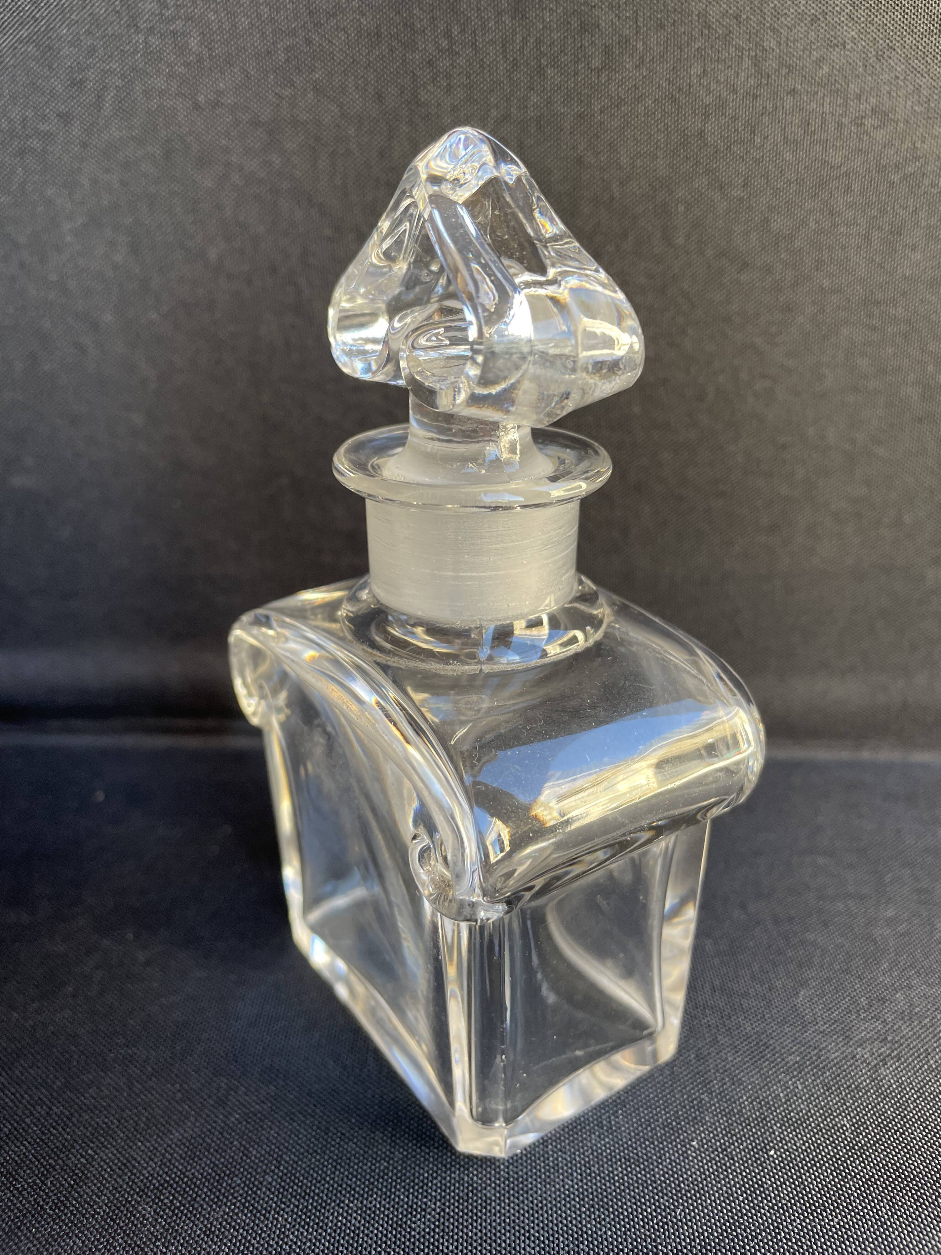 Georges Chevalier - Baccarat - Empty perfume bottle in Cut crystal