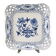 Ancient porcelain plateau from Meissen, Germany, 20th century.