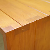 Maison Regain solid pine coffee table 70