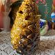 Vase barbotine ananas