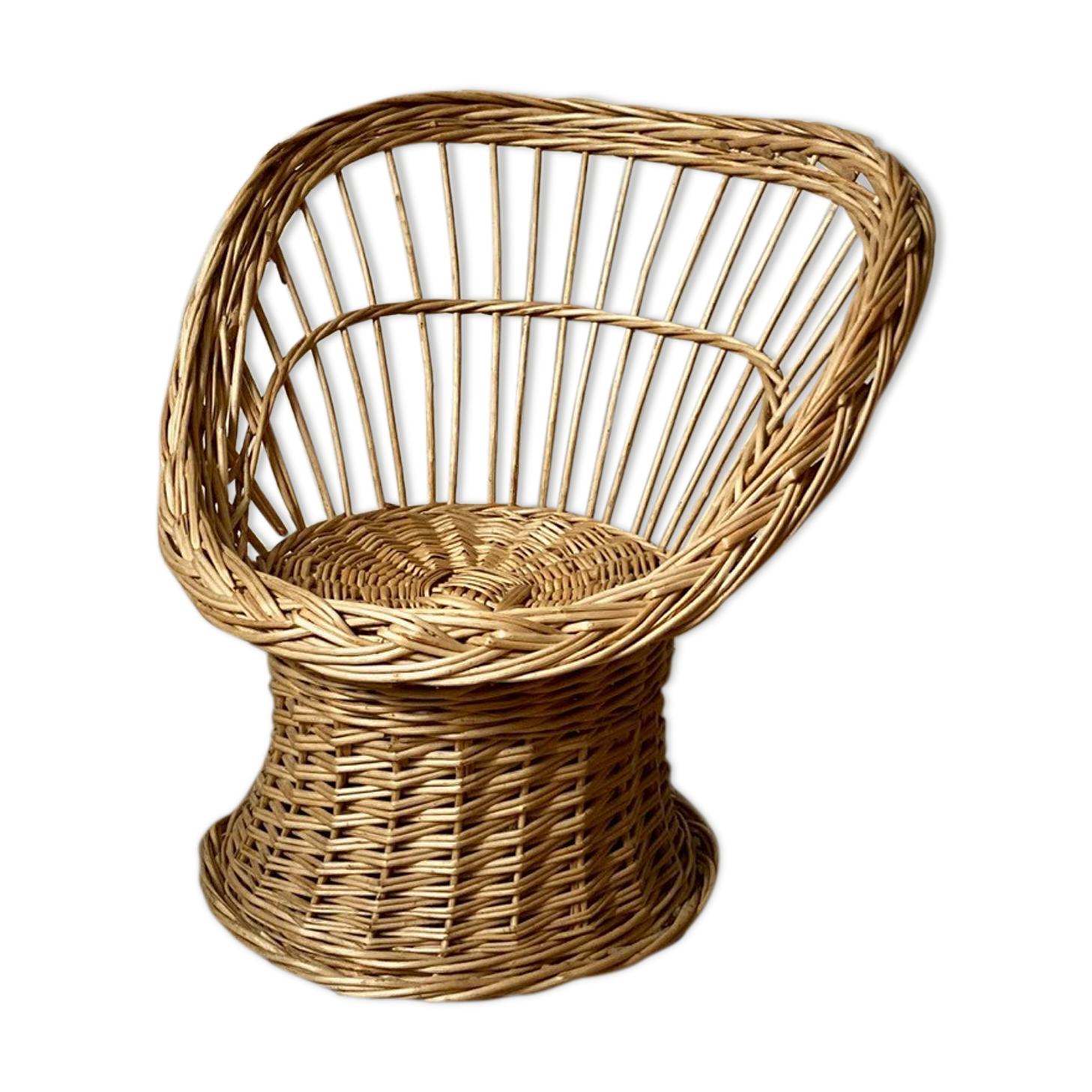 Wicker children's chair
