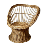 Wicker children's chair
