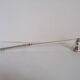 Silver metal candle snuffer