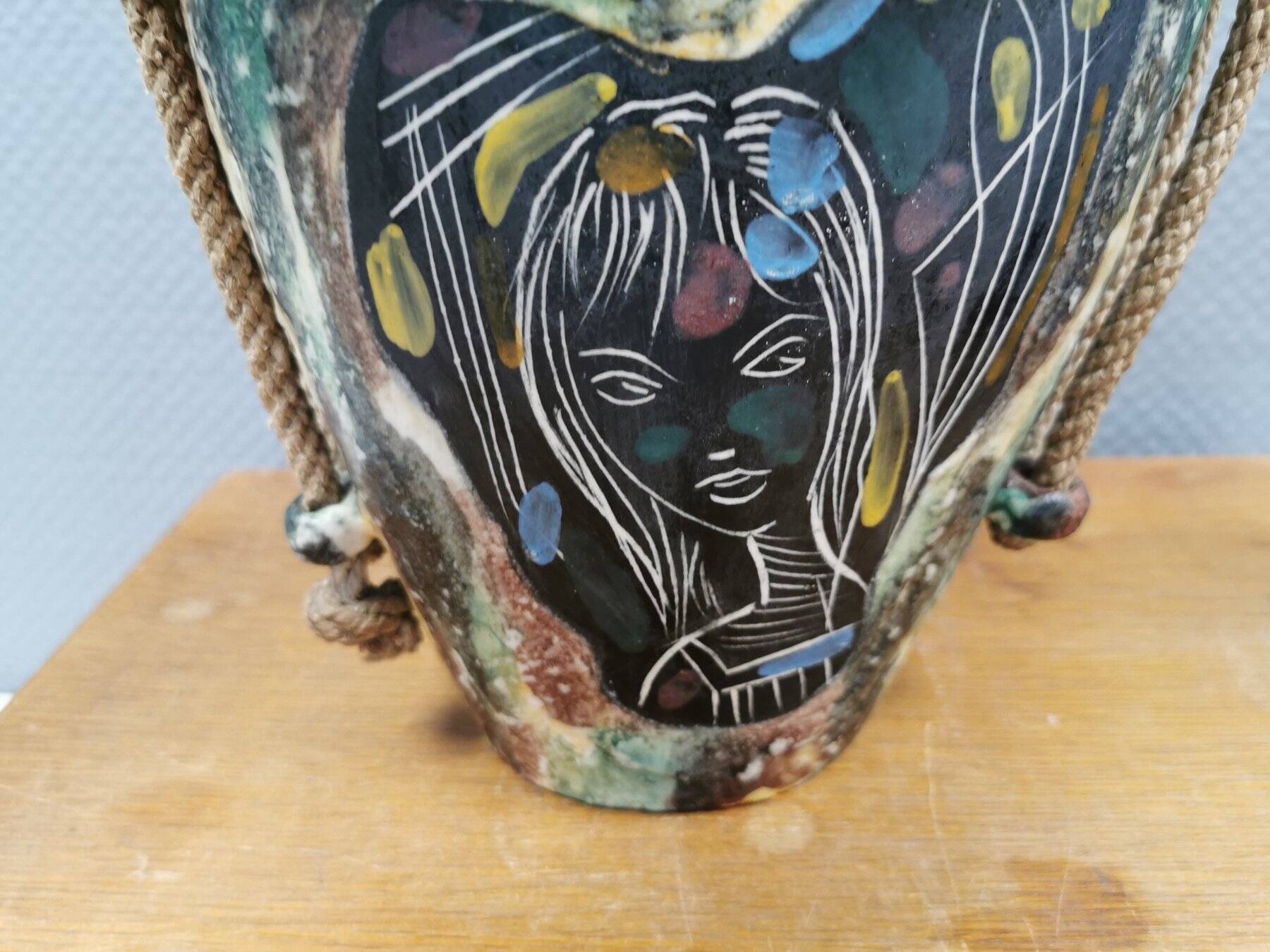 FORLANI LAVENO vase from the 1950s