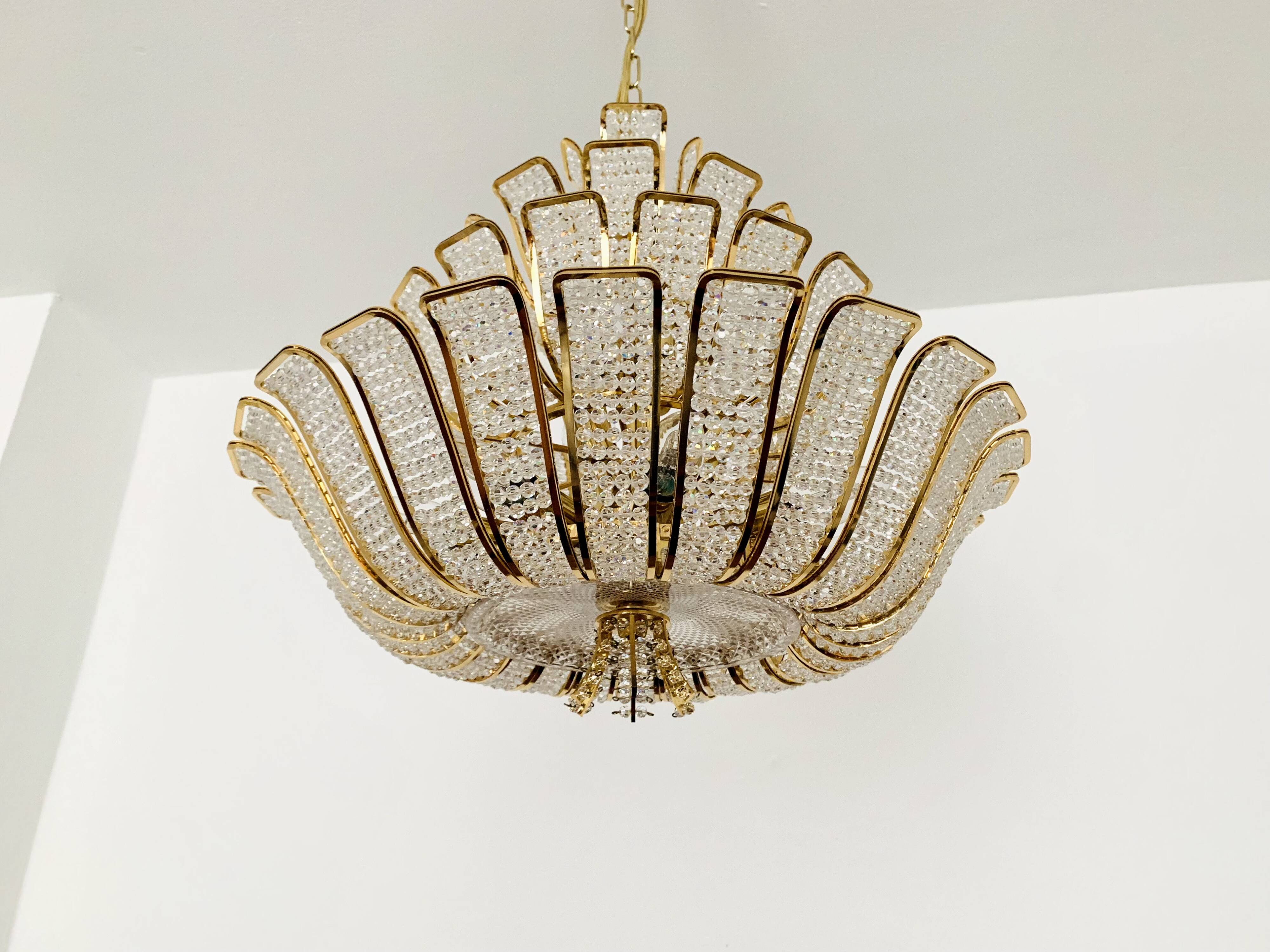 Lustre en cristal de Palwa