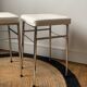 SoudexVinyl chrome stools