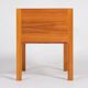 Large Vintage Teak Bedside Table, Denmark, 1960s
