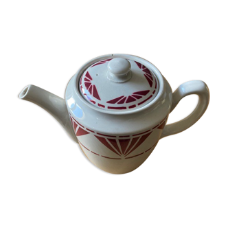 Teapot Sarreguemines and Digoin