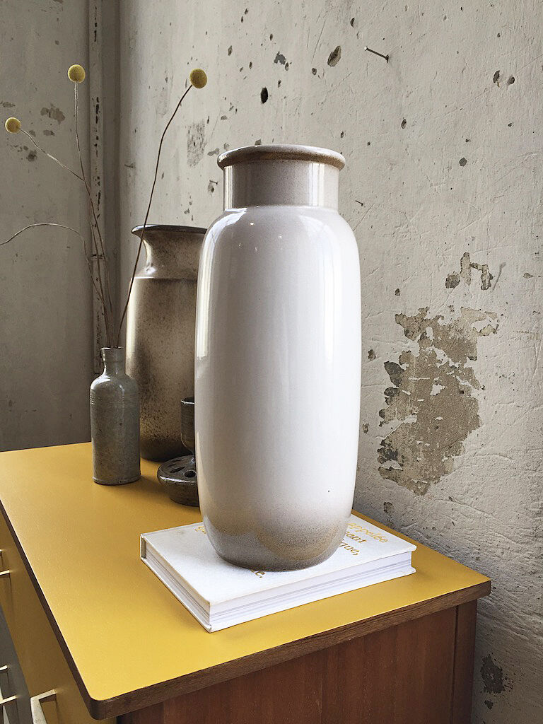 White Scheurich vase