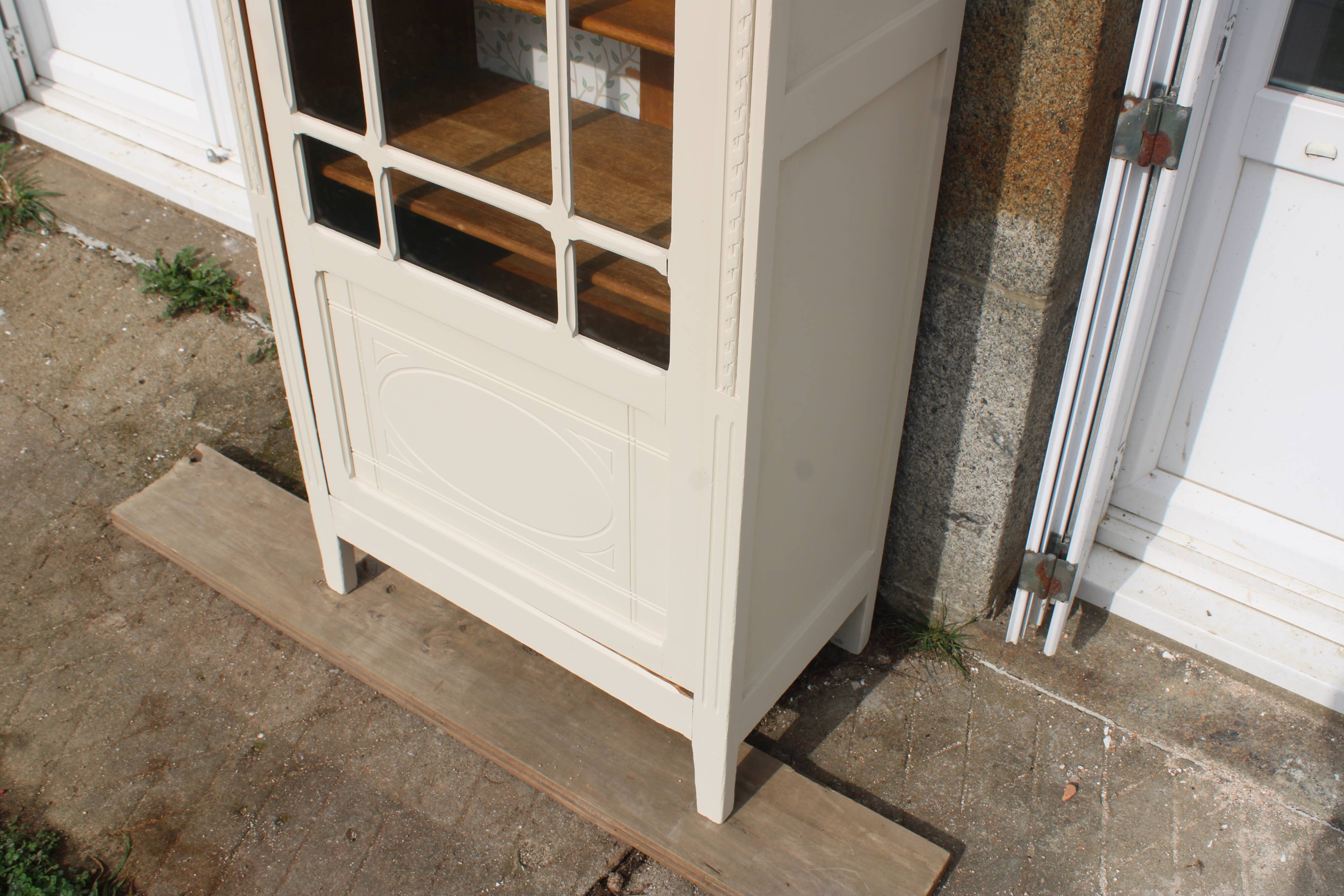 Antique Art Deco display cabinet – Camomille Libéron – 162 cm