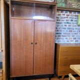 Vintage teak wardrobe from the 60s