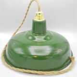 Industrial suspension in enamelled sheet metal