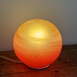Vintage Saturn table lamp 70s WOFI, space age floor