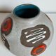 Ceramic ball vase west germany 50s