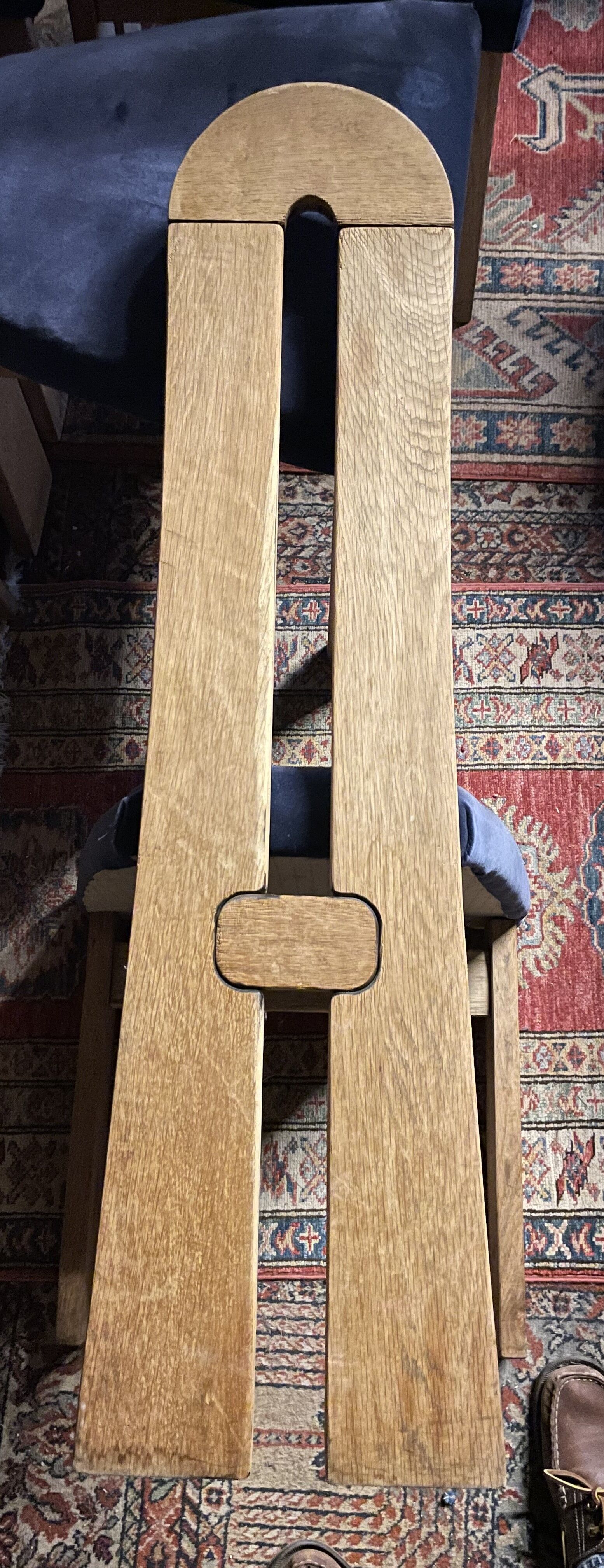 6 vintage brutality chairs