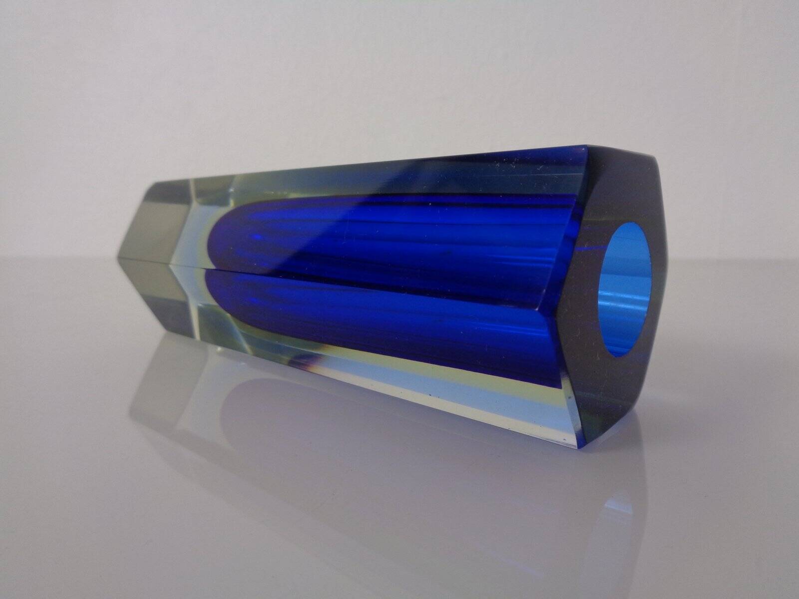 Vintage Italian Murano Glass Vase, 1960s