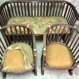 Sofa & 2 armchairs, Josef Hoffman & J&J Kohn