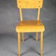 Superb chair all wood child compass feet - marked 118
