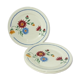 Lot 4 plates old dessert Lunéville Art Nouveau