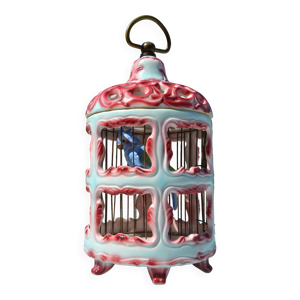 Cage à oiseaux en céramique - italienne