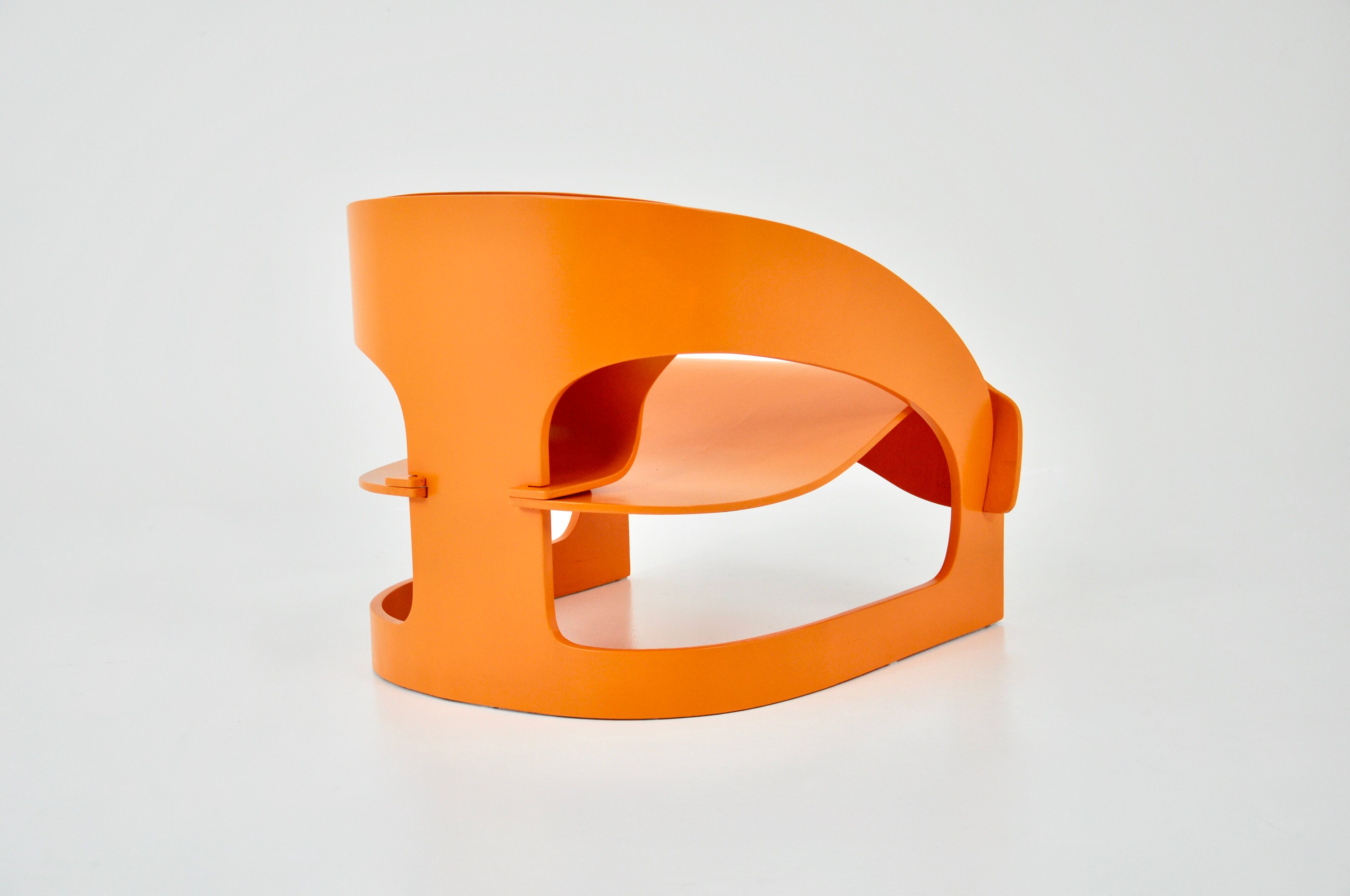Joe Colombo Model 4801 armchair for Kartell, 1960s