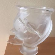Vase cristal ancien  signé Lalique