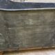Baignoire en zinc socle bois XIXème siècle