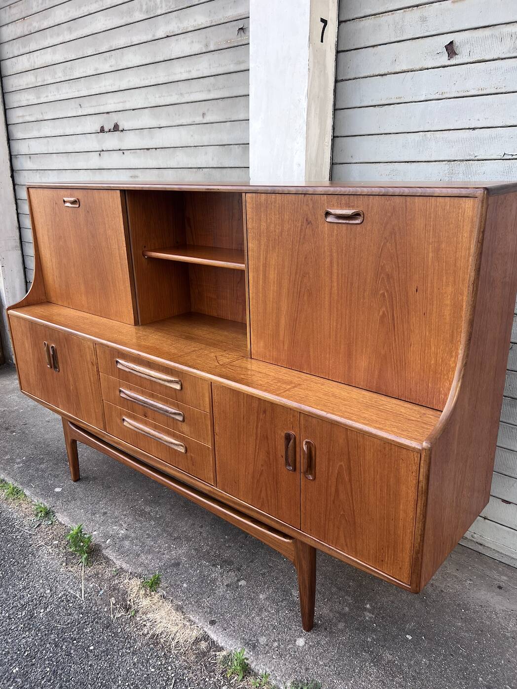 High Enfilade Vintage Teak Fresco by G-Plan, 1970s