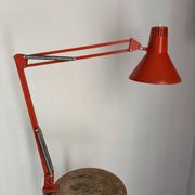 Vintage 1970s carrot Twist T1 architect lamp - 65 cm
