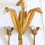 Brass flower applique