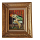 Oil on canvas "Sleeping Woman" Guy Le Corroller