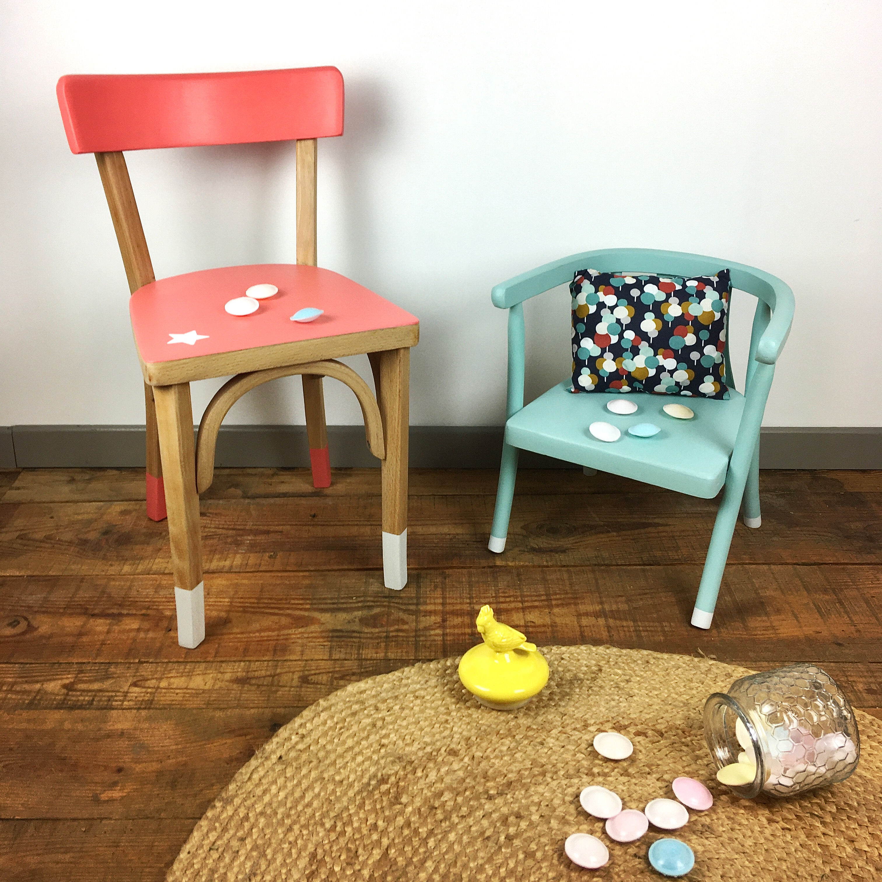 Baumann style children's chair