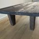 Table basse forme organique